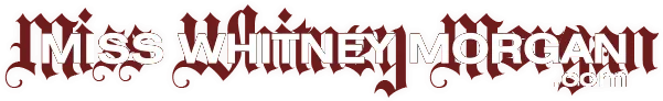 Miss Whitney Morgan